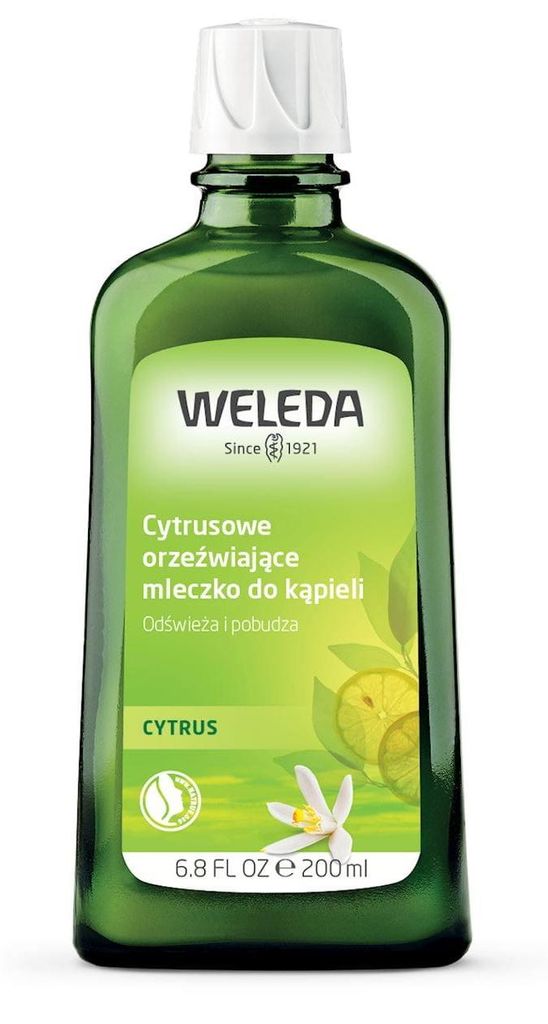 MLECZKO DO KĄPIELI CYTRUSOWE ECO 200 ml - WELEDA