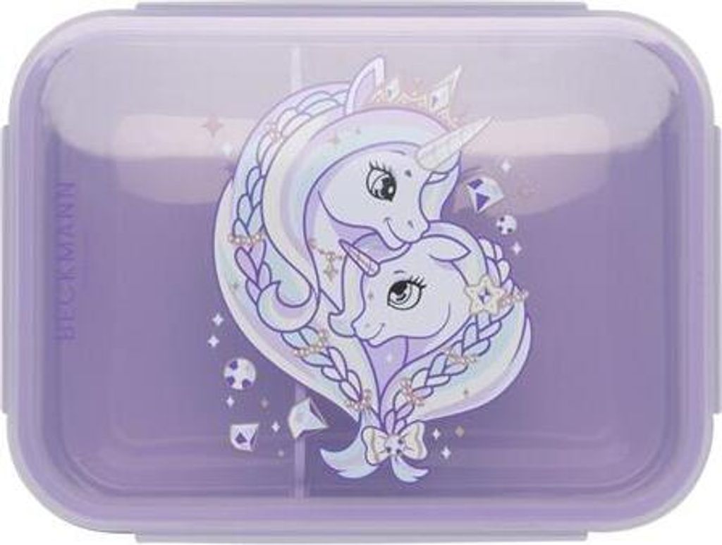 Beckmann Lunchbox Unicorn Princess Purple Produktbild 
