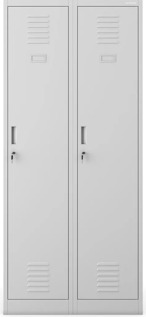 Armoire métallique sécurisée KACPER D600 - Solution rangement gris - 5