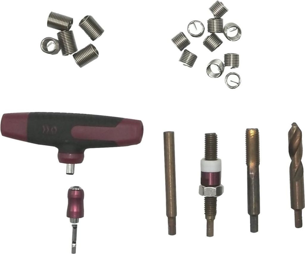 VVG Profi Gewindereparatur Set M3 Coil Gewindeschneider Gewinde Reparatur Satz