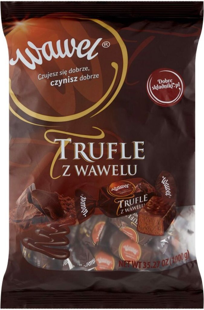 Wawel Trufle Kakaowe o Smaku Rumowym 1 kg Immagine del prodotto 