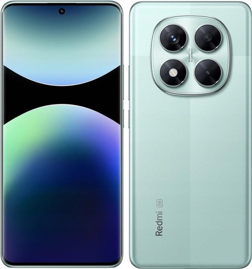 Xiaomi Redmi Note 14 Pro 5G 12512 GB korallengrünes Produktbild 