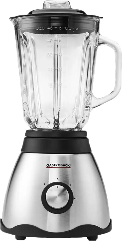 Mixage sans grumeaux avec le mixeur sur socle Gastroback 40999 acier
