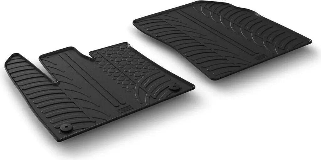 Tapis de sol caoutchouc anti-saleté pour Peugeot Partner et Berlingo Van
