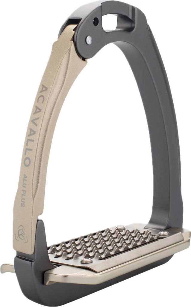 Acavallo Arena Aluplus 2.0 Steigbügel Silber 12 cm Silber Produktbild 3