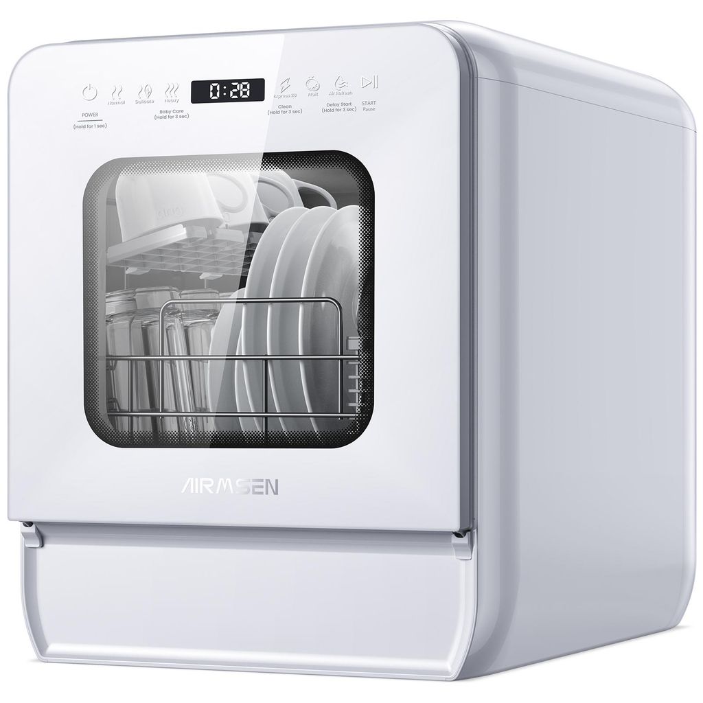 AIRMSEN Tischgeschirrspüler ECO-Modus,5L wassertank,9 Produktbild 