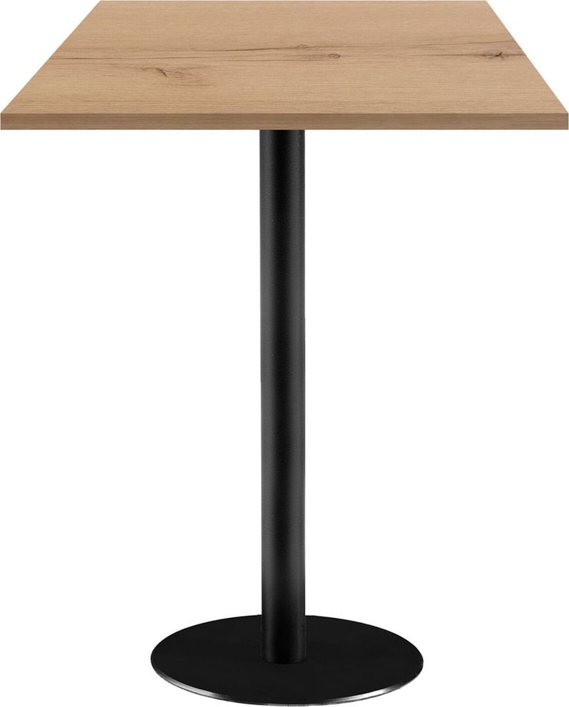 Hochtisch 60 x 60 cm – Modell Rom, Eiche Delano