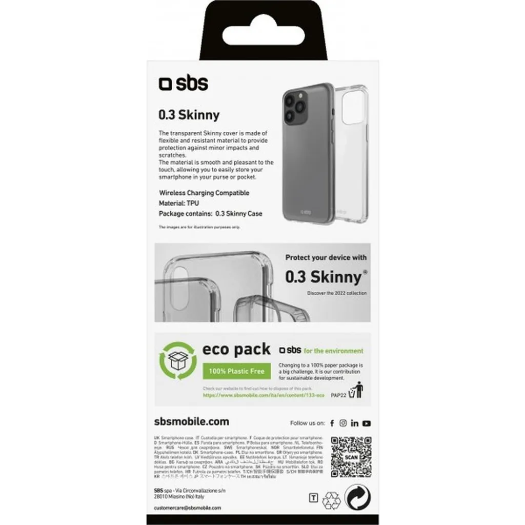 Compra Cover SBS Skinny iPhone 14 Pro Max | Prezzo e Qualità - 3