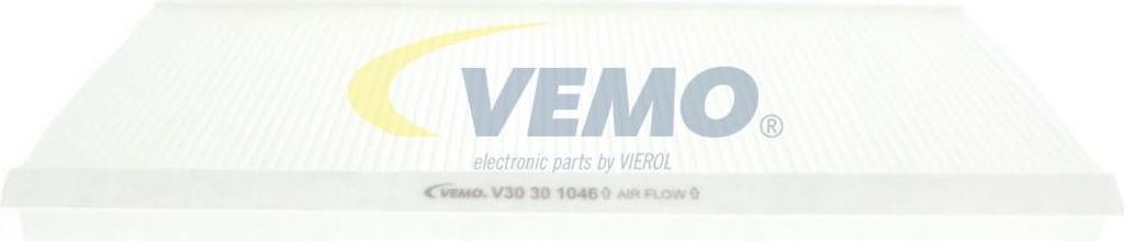 VEMO V30-30-1046 Innenraumfilter Pollenfilter passend für MERCEDES-BENZ A-Klasse (W169)
