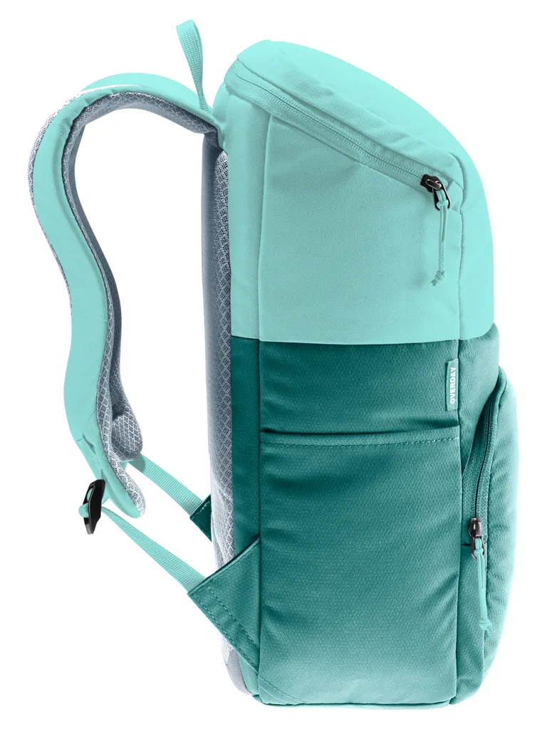 Deuter Overday Deepsea-Glacier: Zaino Urban 15L Eco-Friendly - 11