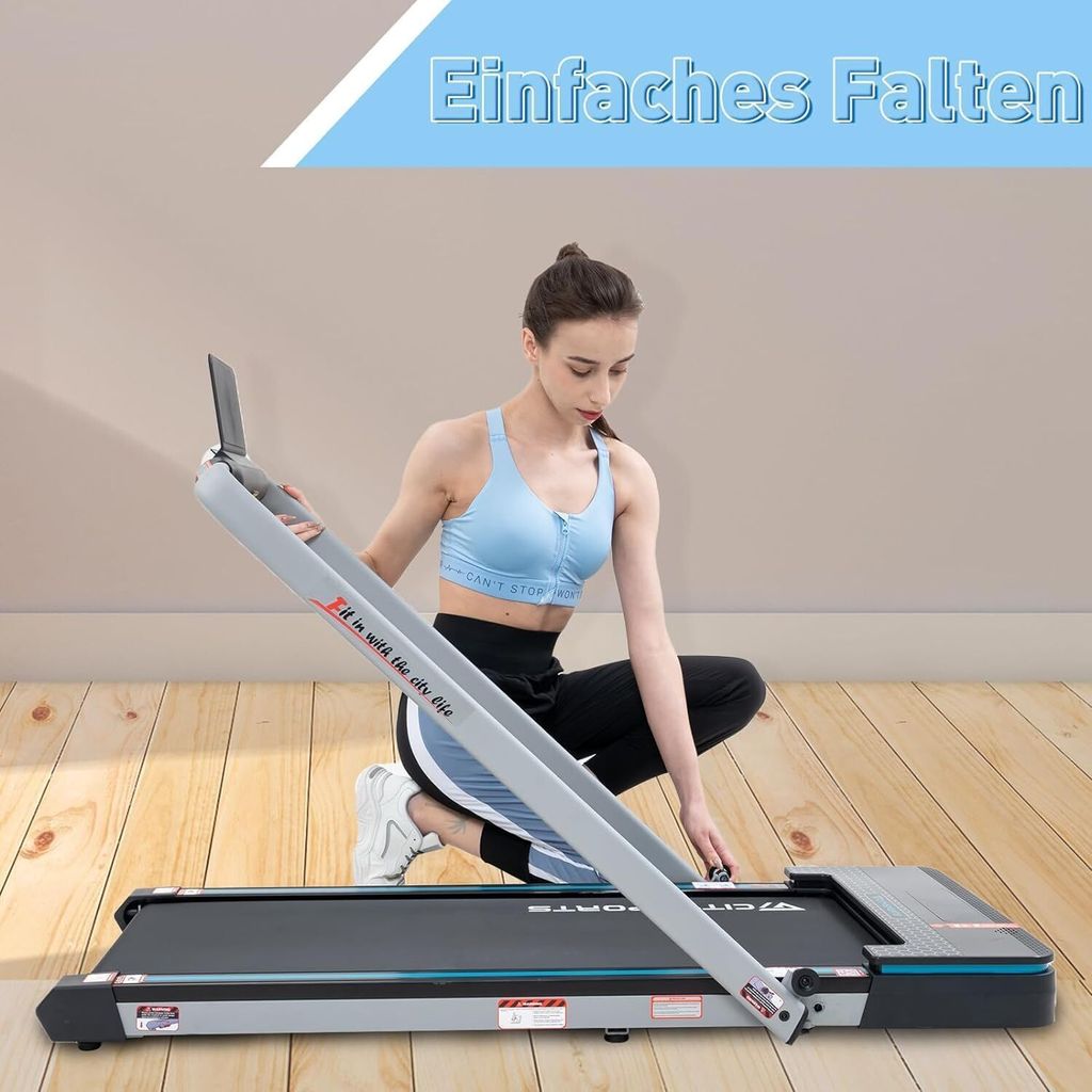 CITYSPORTS Laufband Elektrisch Leises Laufband Produktbild 2