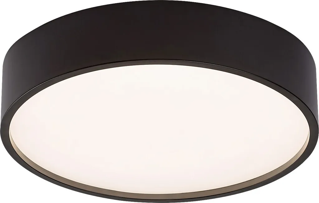 Plafoniera Larcia 75009 Rabalux LED 18W Nero 28cm da Soffitto