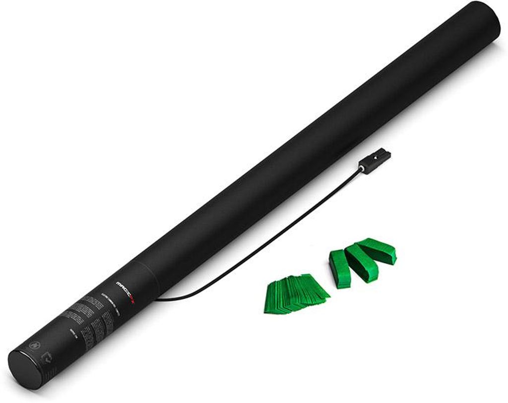 Magic FX Elektrische Konfettikanone PRO 80cm - Dunkelgrün Produktbild 