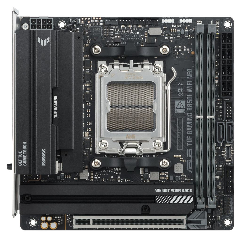 ASUS TUF GAMING B850I WIFI NEO, AMD, Sockel AM5, AMD Ryzen Produktbild 