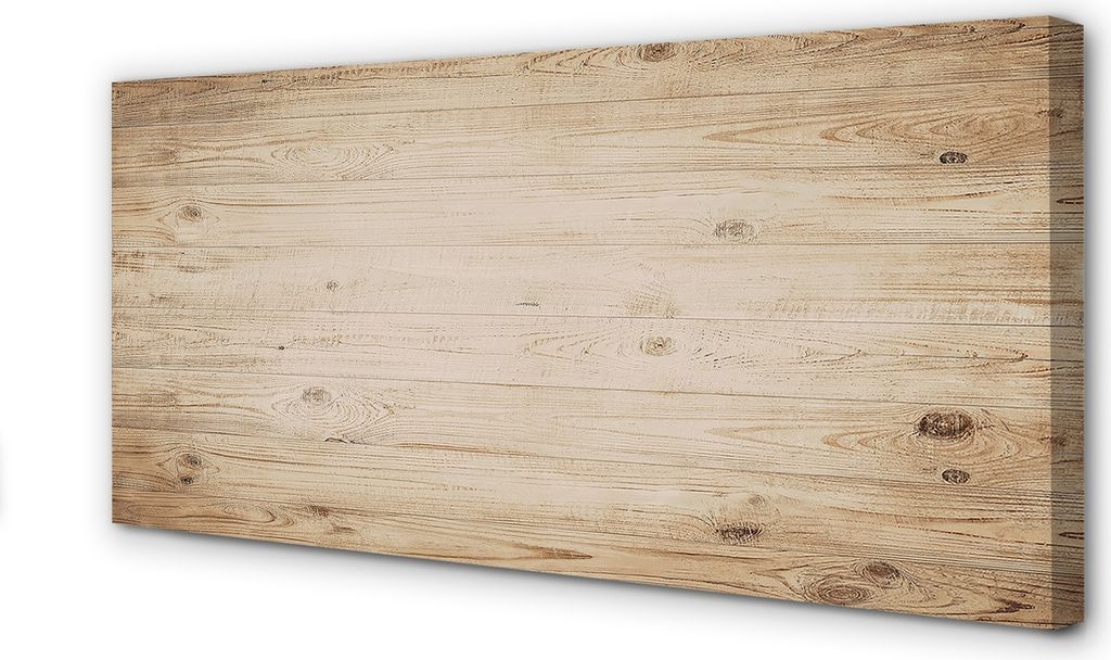 Leinwandbild 140x70 Wandkunst Hölzerne Planken Knoten