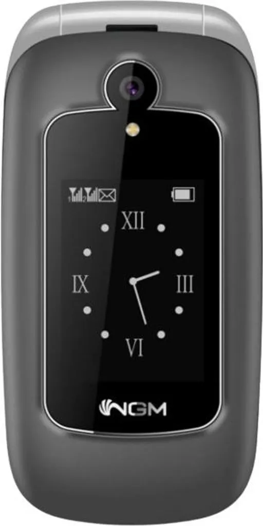 Téléphone Portable à Clapet Senior NGM avec Grandes Touches et SOS