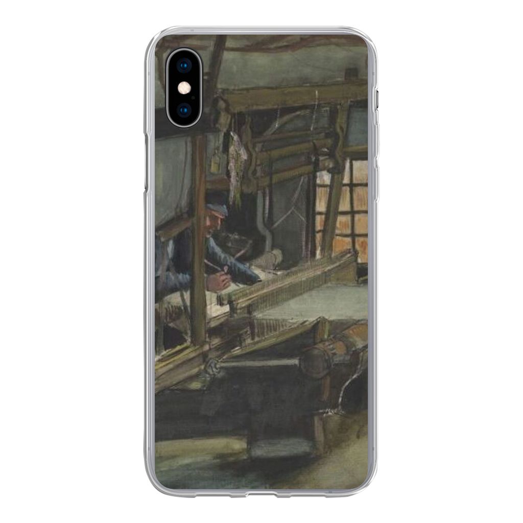 MuchoWow Handyhülle Schutzhülle Hülle für iPhone Xs Weber - Vincent van Gogh Silikon Softcase Handy Hülle - Handytasche