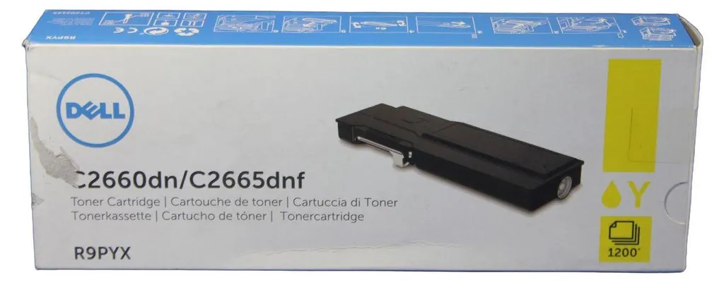 Toner Cyan Dell 593-BBBN de 1200 pages pour des rendus ultra précis