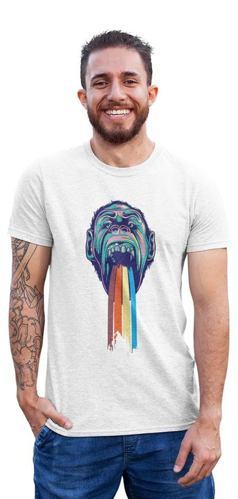 D&B Uni Polo ST00035 Monkey Weiß-Größe 3XL