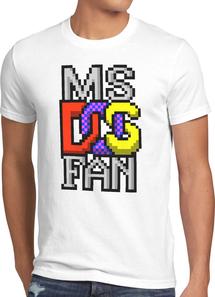 A.N.T. DOS Fan Herren T-Shirt retro computer classic