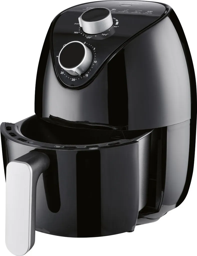 Cucina Sana con Friggitrice ad Aria Silvercrest 1000W SHLF 1000