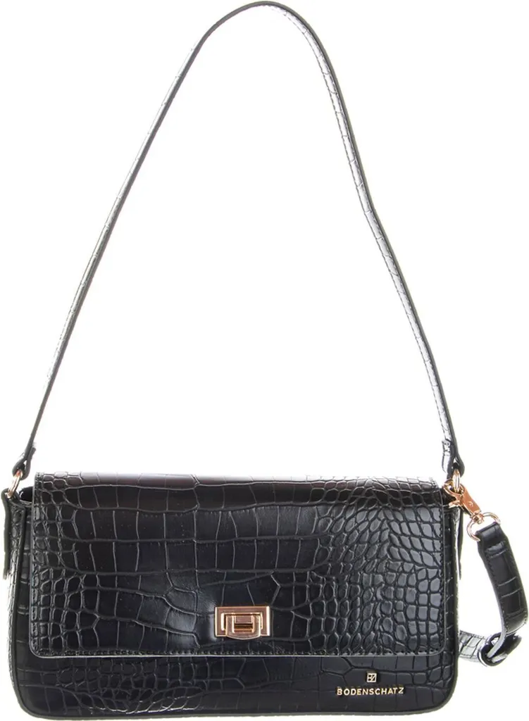 Bodenschatz Borsa a Tracolla Crossover Bag Black Nero per Uomo e Donna
