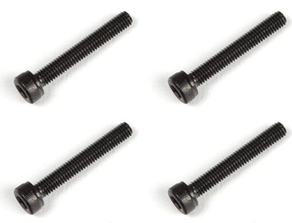 GForce GF-0100-020 Bigrock Fazon Nero ZylinderkopfSchraube M3x20mm (10 Stück) für ARRMA AR723320
