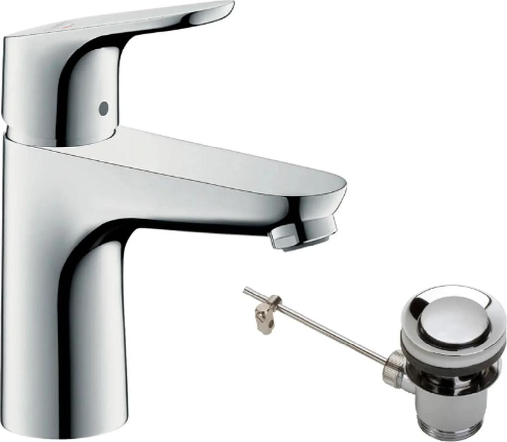 Hansgrohe Focus Mitigeur de lavabo 100 CoolStart Chrome Image du produit 