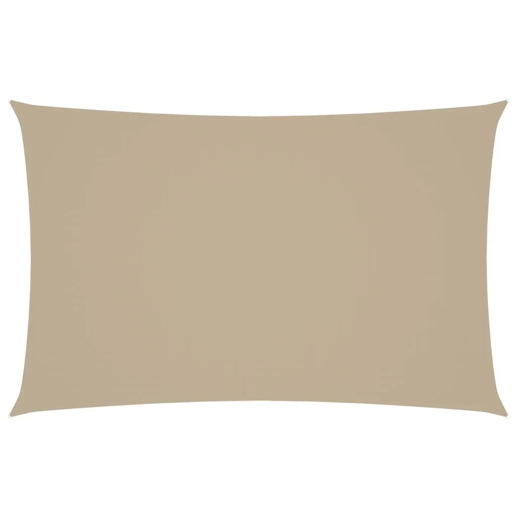Tenda da Sole 5x8 m Beige in Tessuto Oxford | Protezione UV e Pioggia