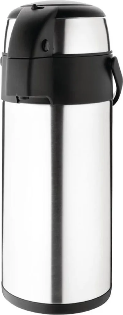 Caraffa a Pompa Olympia 5 Litri in Acciaio Inox | Termos Professionale
