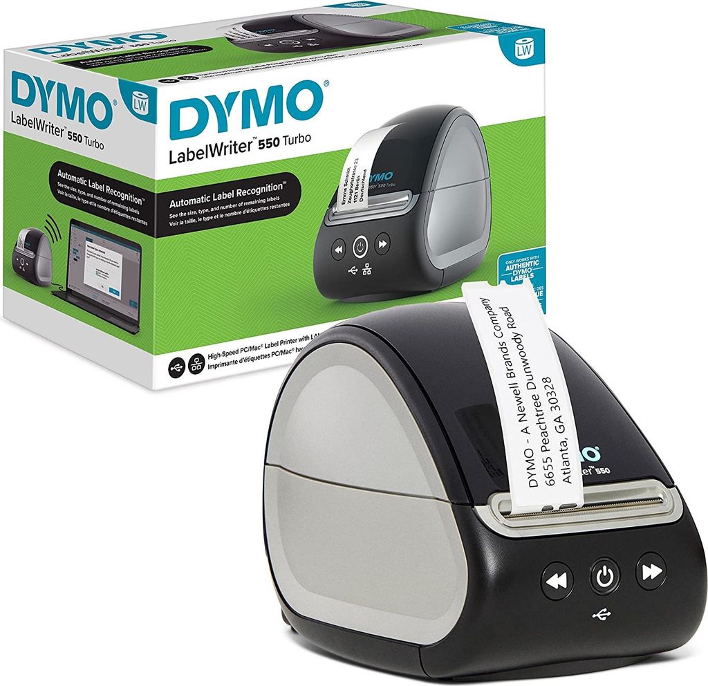DYMO LabelWriter 550 Turbo Compatible réseau 90pcs/mn Image du produit 