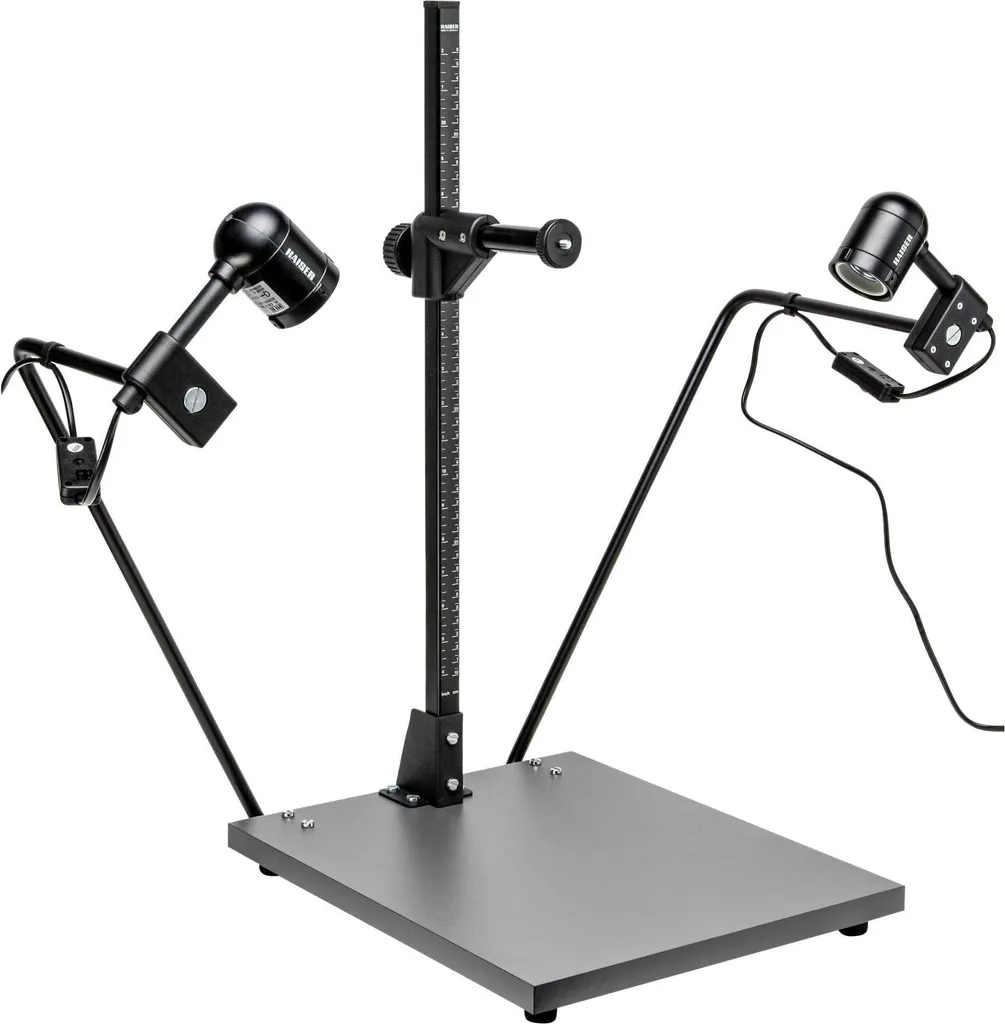 Trépied Reprokid Kaiser avec Spots Lumineux : Stabilité et Luminosité