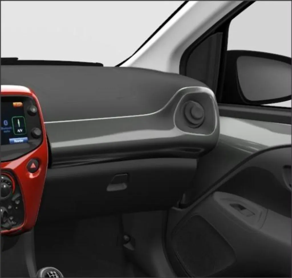 Garniture de bord Toyota Aygo 55475-0H070-B0 en plastique gris foncé