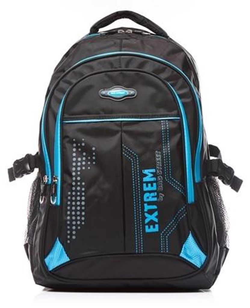 Schulrucksack für 15,6-Zoll-Laptops BLUE EXTREM