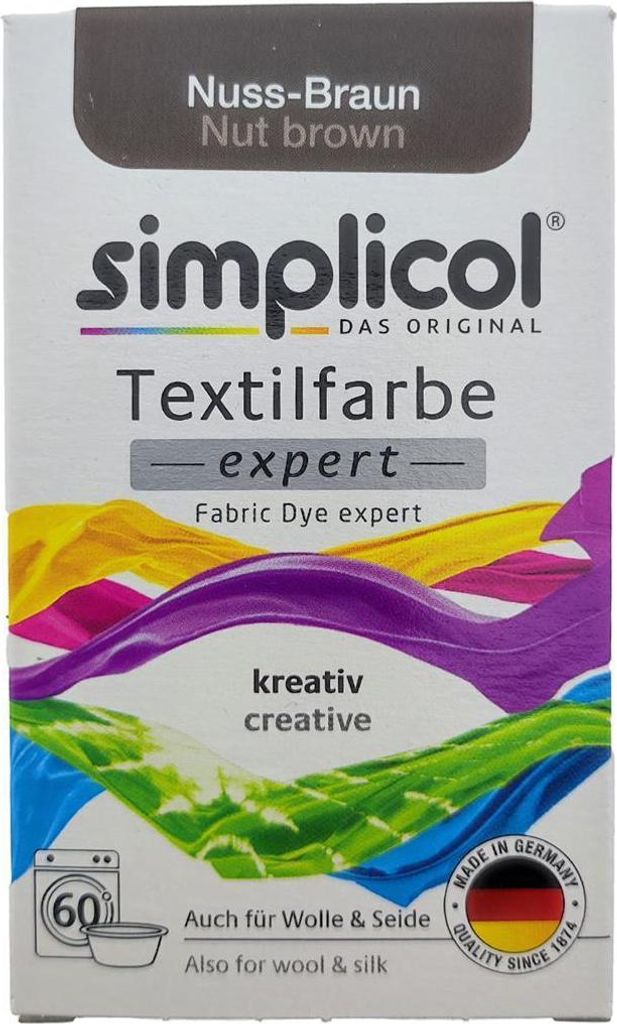 Simplicol 1716, Braun, 1 Stück(e), Nuss-Braun, 150 g, Box, Produktbild 