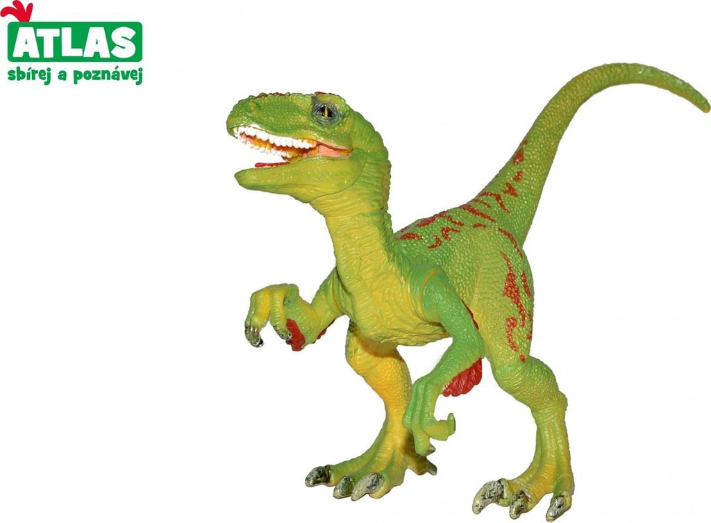 E - Figur Dino Velociraptor 14 cm Produktbild 