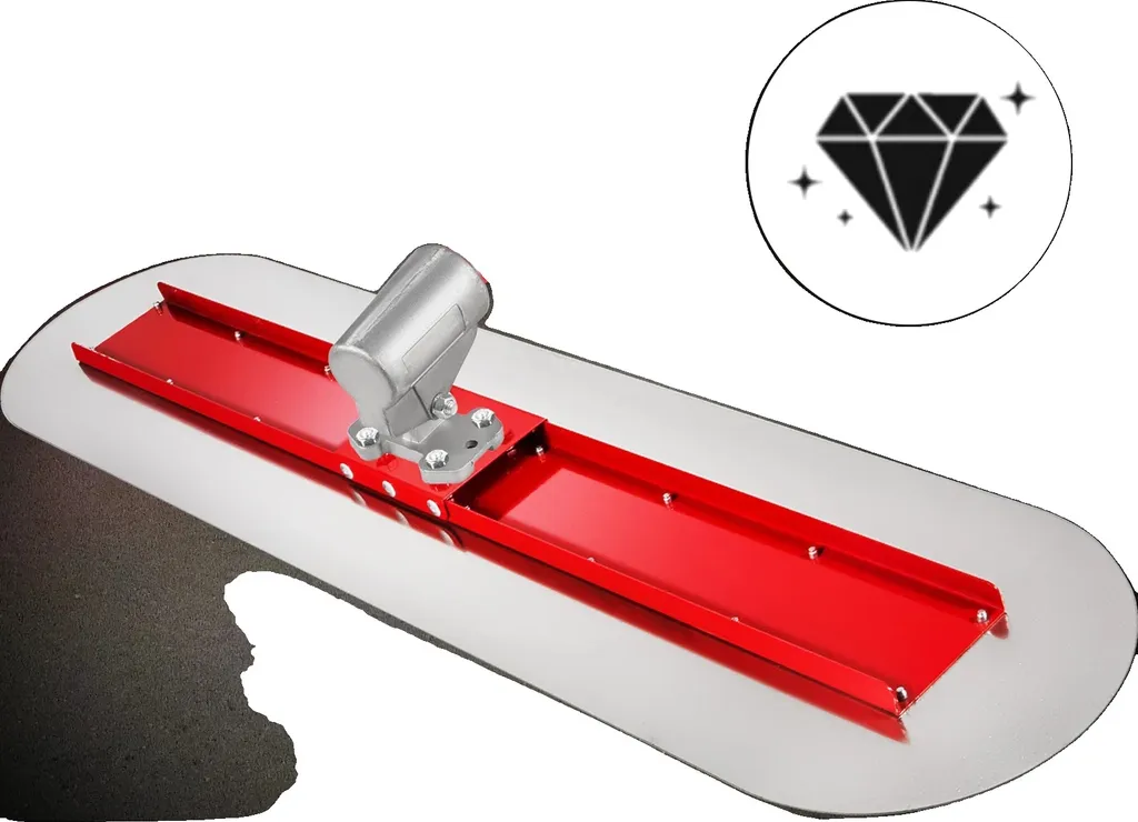 Évitez les défauts de dalle avec ce kit flottant béton 1200mm réglable rouge