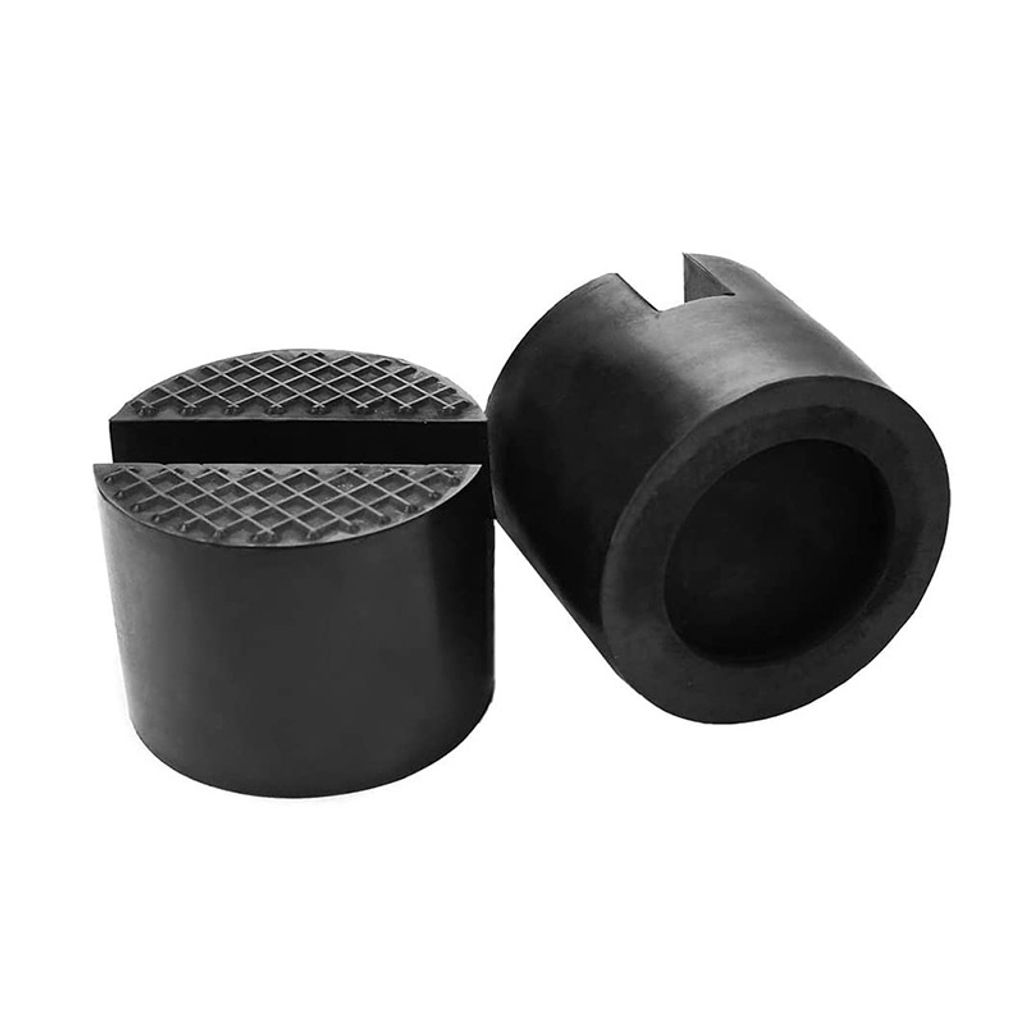 INF Wagenheber Gummiauflage, Jack Pad Adapter für Auto Gummi Hebe, Schützt Ihren PKW und SUV 2er-Pack 2er-Pack
