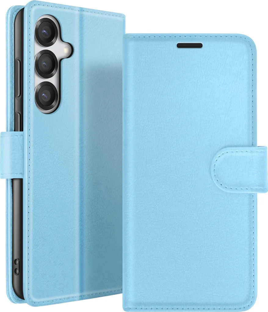 Zanaé Wallet Case Galaxy S25 Plus Light Blue - Chic & Protective Cover