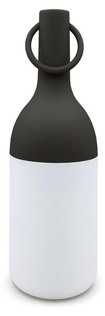 ELO Laterne kabellos Schwarz Höhe 31 cm Ø 10 cm mit Haken, Produktbild 