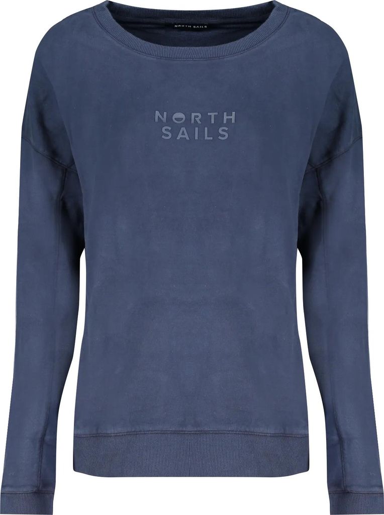 North Sails Damen LANGARM-SWEATSHIRT Blau 091900000_BL0802 : Größe - L Größe: L