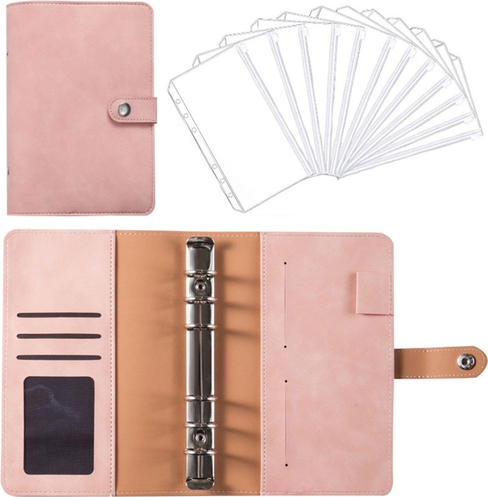 Notebook Binder Budgetplaner Binder Cover mit 12 Stück Produktbild 