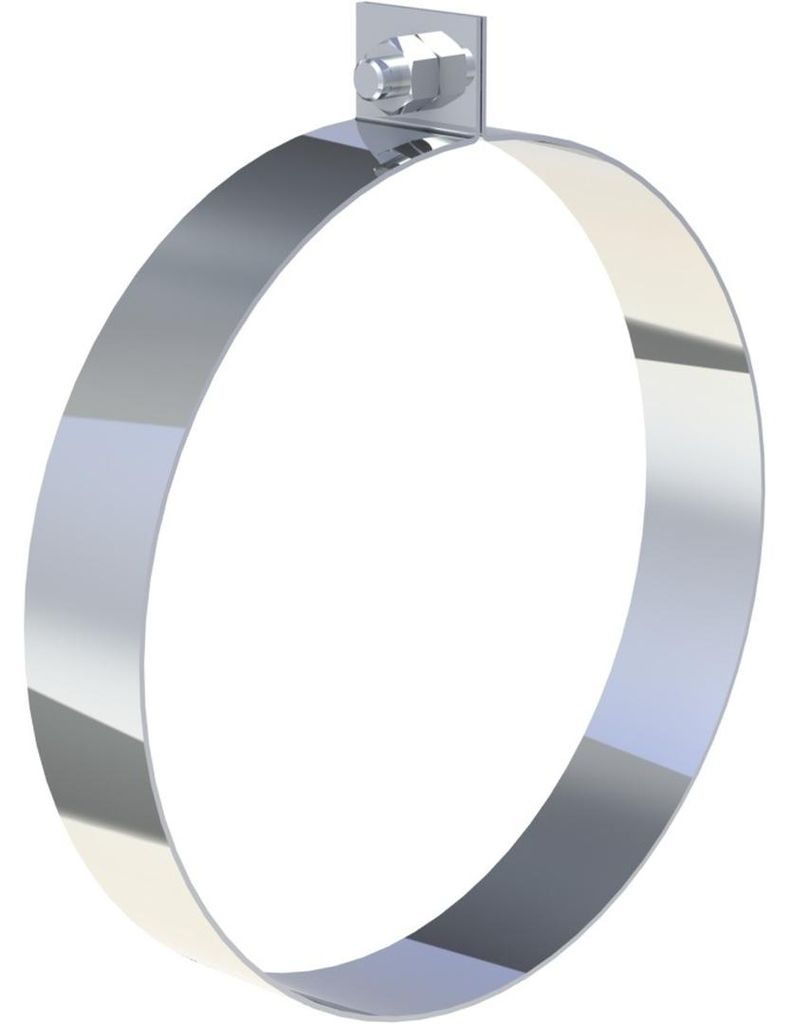 Jeremias DW-FU Deckenaufhängung Edelstahl Ø 150 mm für Lochband doppelwandiges Abgassystem flexibel robust sicher