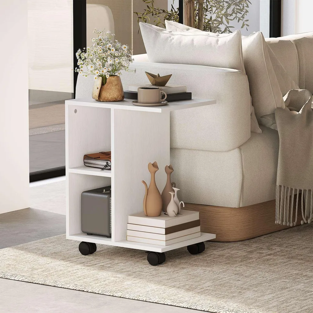 Table de salon portable pour ordinateur et repas en petits espaces - 7