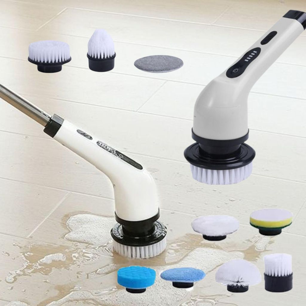Reinigungsbürsten, Set, Akku-Reinigungsbürste, mit 9 Produktbild 
