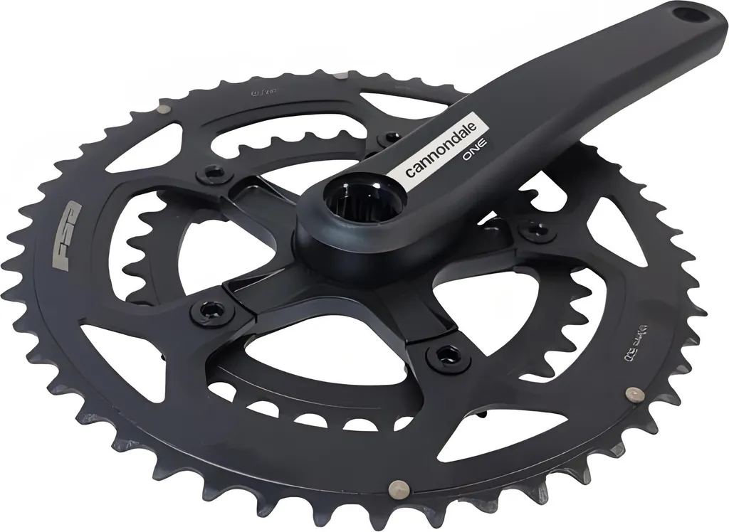 Pédalier double plateau pour vélo de course Cannondale FSA BB30 172,5mm - 3