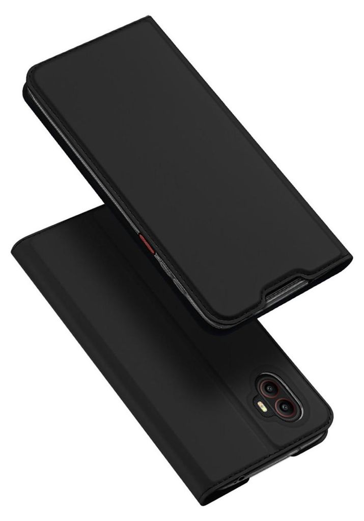 Dux Ducis Skin Pro Flip Wallet mit Kartenfach und Standfunktion fr Samsung Galaxy Xcover 7, schwarz