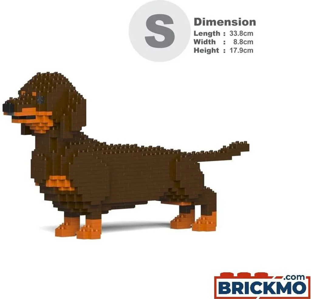 Jeu de Construction Teckel JEKCA avec Système de Verrouillage de Vis 02-M02