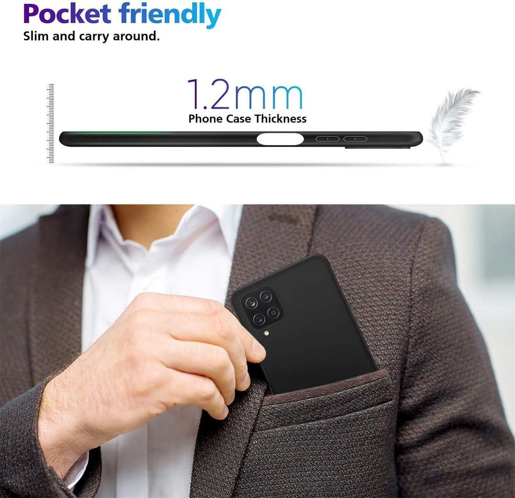 Silikonowe etui na telefon Samsung Galaxy A12 / M12 Zdjęcie produktu 7