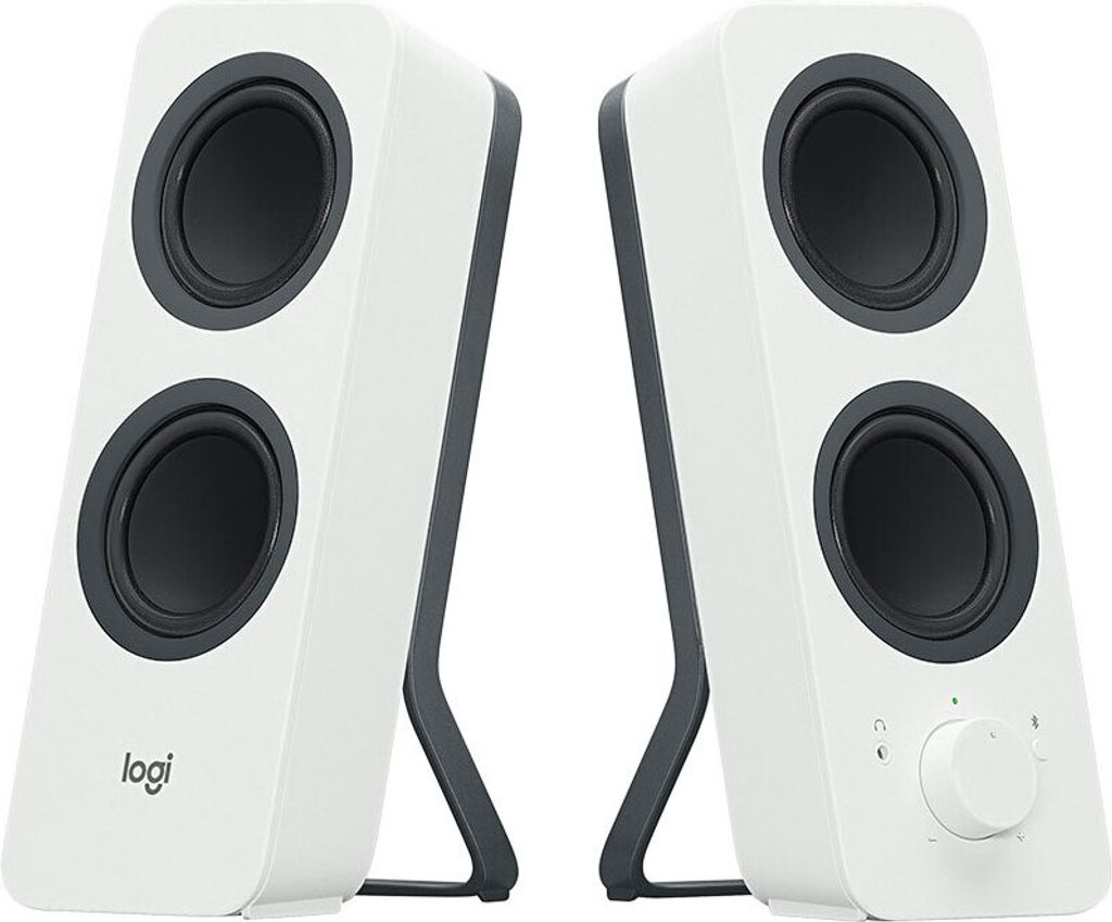 Logitech Z207 - Lautsprecher - für PC - 2.0-Kanal - kabellos - Bluetooth - 5 Watt (Gesamt) - weiß
